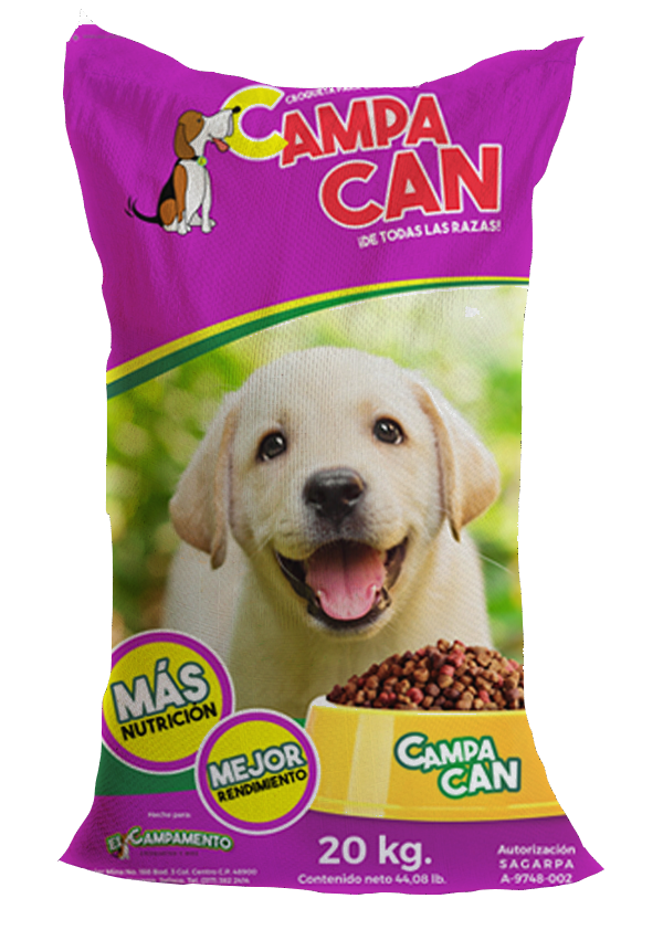 croqueta campacan cachorro